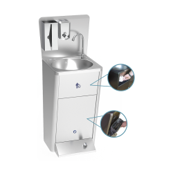 LAVE-MAIN SUR PIED - EAU CHAUDE ET FROIDE HLMP3 FRICOSMOS