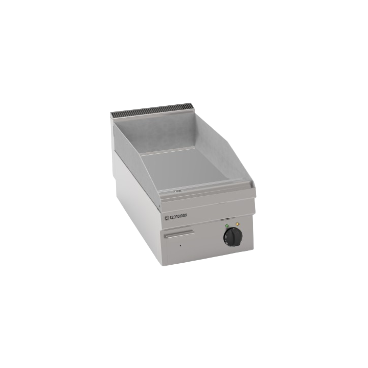 TOP FRY-TOP ELECTRIQUE, LISSE CHROME