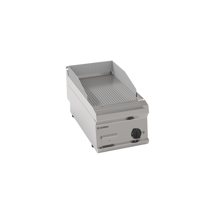 TOP FRY-TOP ELECTRIQUE, RAINURE