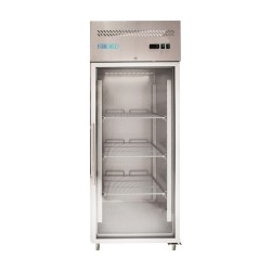 ARMOIRE FRIGORIFIQUE, 1 PORTE VITREE, GN 2/1, 650 L