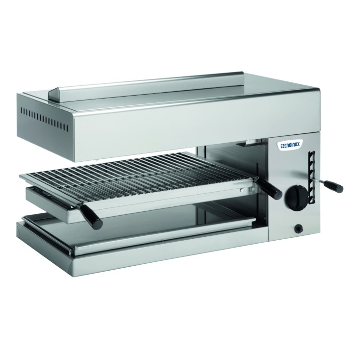 SALAMANDRE GAZ MODELE OUVERT, GRILLE REGLABLE, 1 ZONE DE CHAUFFE, L 750 MM RSAG660 TECNOINOX