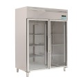 KOELKAST, 2 GLASDEUREN, GN 2/1, 1300 L