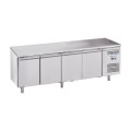 FRIGO TABLE POSITIF - 4 PORTES - PROFONDEUR 700 MM