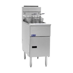 HOOG RENDEMENT FRITEUSE OP GAS, 1 x 18 L, PRODUCTIE 52 KG/U RPITCO35VF PITCO