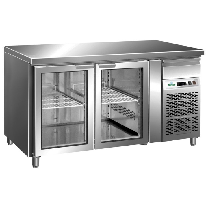 FRIGO TAFEL POSITIEF - 2 GLASDEUR - DIEPTE 700 MM