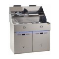 FRITEUSE GAZ, CUVES RONDES 2 x 18 L, MECANIQUE REFGA2 SOFINOR