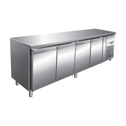 FRIGO TABLE POSITIF - 4 PORTES - PROFONDEUR 700 MM