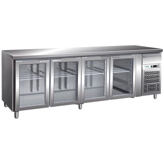 FRIGO TAFEL POSITIEF - 4 GLASDEUR - DIEPTE 700 MM