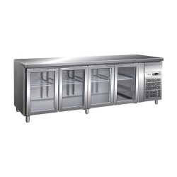 FRIGO TAFEL POSITIEF - 4 GLASDEUR - DIEPTE 700 MM