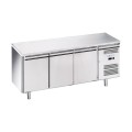 FRIGO TABLE POSITIF - 3 PORTES - PROFONDEUR 800 MM