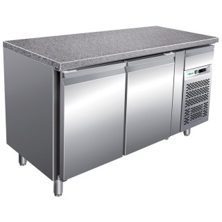 FRIGO TAFEL POSITIEF MET GRANIET - 2 DEUR - DIEPTE 800 MM