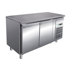 FRIGO TAFEL POSITIEF MET GRANIET - 2 DEUR - DIEPTE 800 MM