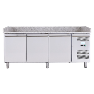 FRIGO PIZZA TAFEL - 3 DEUR - DIEPTE 800 MM