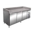 FRIGO TABLE PIZZA - 3 PORTES - PROFONDEUR 800 MM