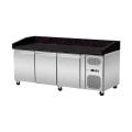FRIGO TABLE PIZZA - 3 PORTES - PROFONDEUR 800 MM