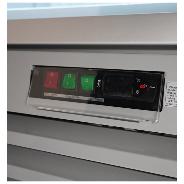 CONGELATEUR MURAL AVEC PORTE VITREE BATTANTE, 600 L