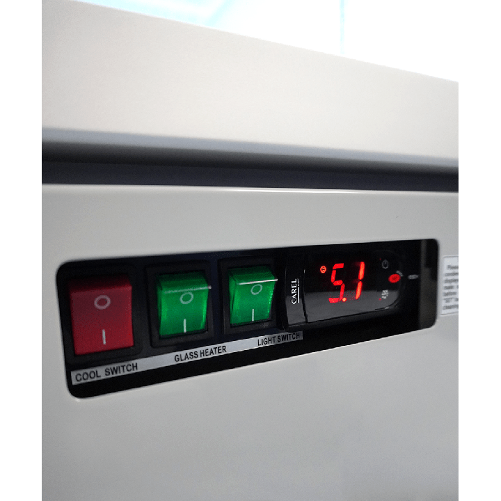 FRIGO MURAL AVEC PORTES VITREES BATTANTES, 1530 L