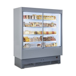 MEUBLE MURAL REFRIGERE AVEC PORTES COULISSANTES POUR PRODUITS FRAIS...