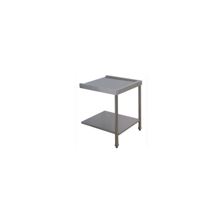 TABLE ENTREE / SORTIE LAVE-VAISSELLE A CAPOT - L 700 MM D80202 ELETTROBAR