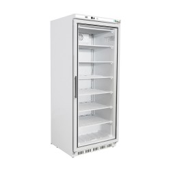 ARMOIRE DE CONGELATION BLANCHE GN 2/1 VITREE, 570 L