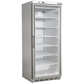 ARMOIRE DE CONGELATION INOX GN 2/1 VITREE, 570 L