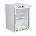 BEGLAASDE WITTE KOELKAST, 130 L