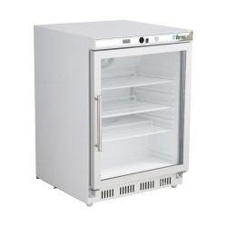 ARMOIRE FRIGORIFIQUE BLANCHE VITREE, 130 L