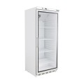 ARMOIRE FRIGORIFIQUE BLANCHE GN 2/1 VITREE, 570 L