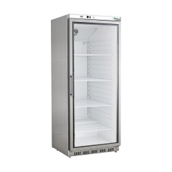 ARMOIRE FRIGORIFIQUE INOX GN 2/1 VITREE, 570 L