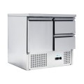 FRIGO SALADETTE, 1 PORTE ET 2 TIROIRS