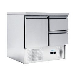 FRIGO SALADETTE, 1 PORTE ET 2 TIROIRS