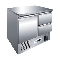 FRIGO SALADETTE, 1 PORTE ET 2 TIROIRS
