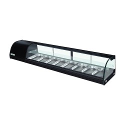 VITRINE A TAPAS 8 x GN 1/3, L 2000 MM