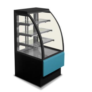 GEKOELDE TENTOONSTELLINGSVITRINE, L 600 MM