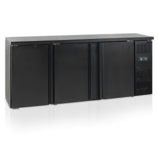 ARRIERE BAR, 3 PORTES BATTANTES PLEINES, 460 L