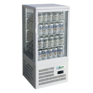 VITRINE D'EXPOSITION PANORAMIQUE 68 L