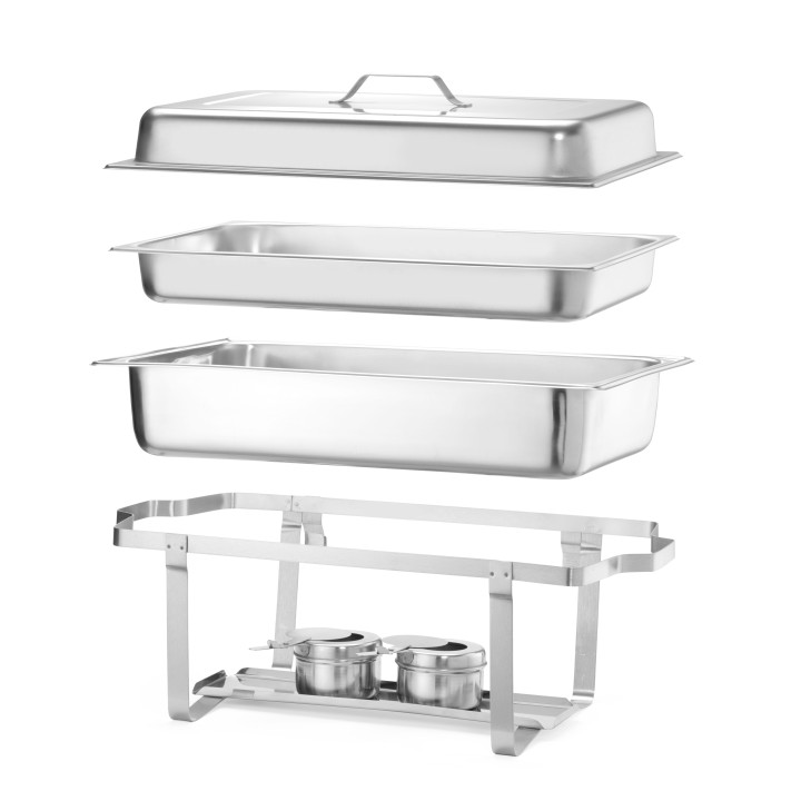 CHAFING DISH GN1/1 (VERKOCHT PER 2)