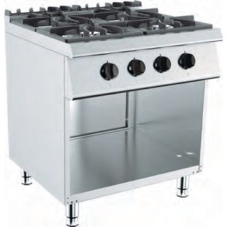 GAS FORNUIS OP KAST - 4 X 6,5 KW