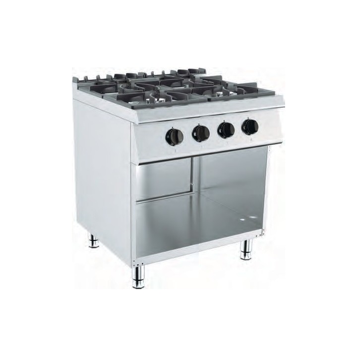 GAS FORNUIS OP KAST - 4 X 6,5 KW