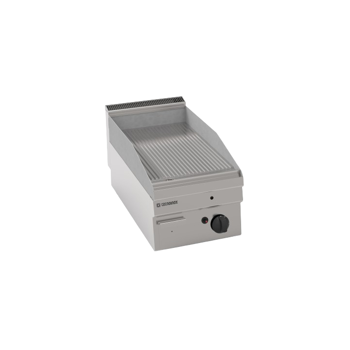 TOP FRY-TOP GAZ, RAINURE EGFT465R TECNOINOX