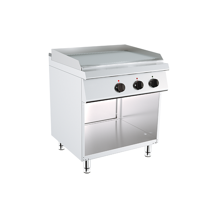 PLAQUE DE CUISSON DOUBLE ELECTRIQUE SUR ARMOIRE - RAINUREE