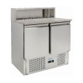 FRIGO SALADETTE PIZZA 2 PORTES 5 x GN 1/6 VMET1000P FORCOLD
