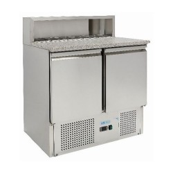 FRIGO SALADETTE PIZZA 2 PORTES 5 x GN 1/6 VMET1000P FORCOLD