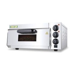 FOUR A PIZZA ELECTRIQUE PROFESSIONNEL COMPACT, 1 PIZZA Ø 400 MM