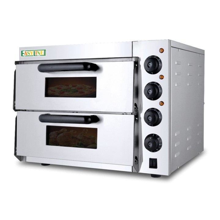 FOUR A PIZZA ELECTRIQUE PROFESSIONNEL COMPACT, 1 PIZZA Ø 400 MM