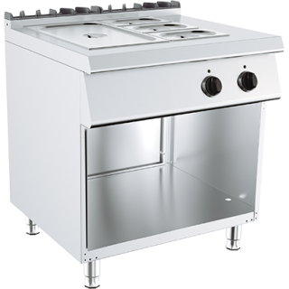 BAIN-MARIE ELECTRIQUE SUR ARMOIRE - 6 X GN 1/3