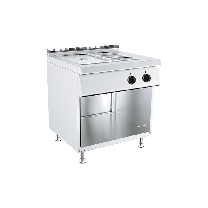 BAIN-MARIE ELECTRIQUE SUR ARMOIRE - 6 X GN 1/3