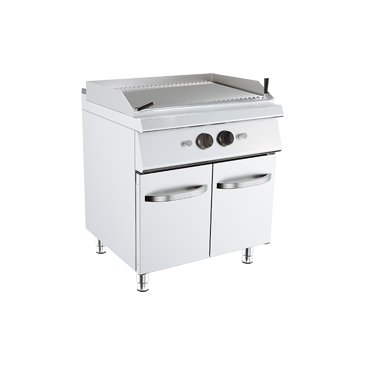 GRILLADE PIERRE DE LAVE GAZ DOUBLE SUR ARMOIRE
