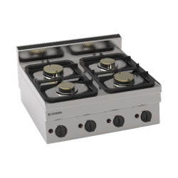 TOP 4 FEUX GAZ EG4S65 TECNOINOX