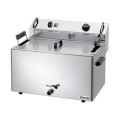 FRITEUSE ELECTRIQUE A POSER 1 x 16 L, SPECIAL POUR BEIGNETS OU POISSON REFEB16L